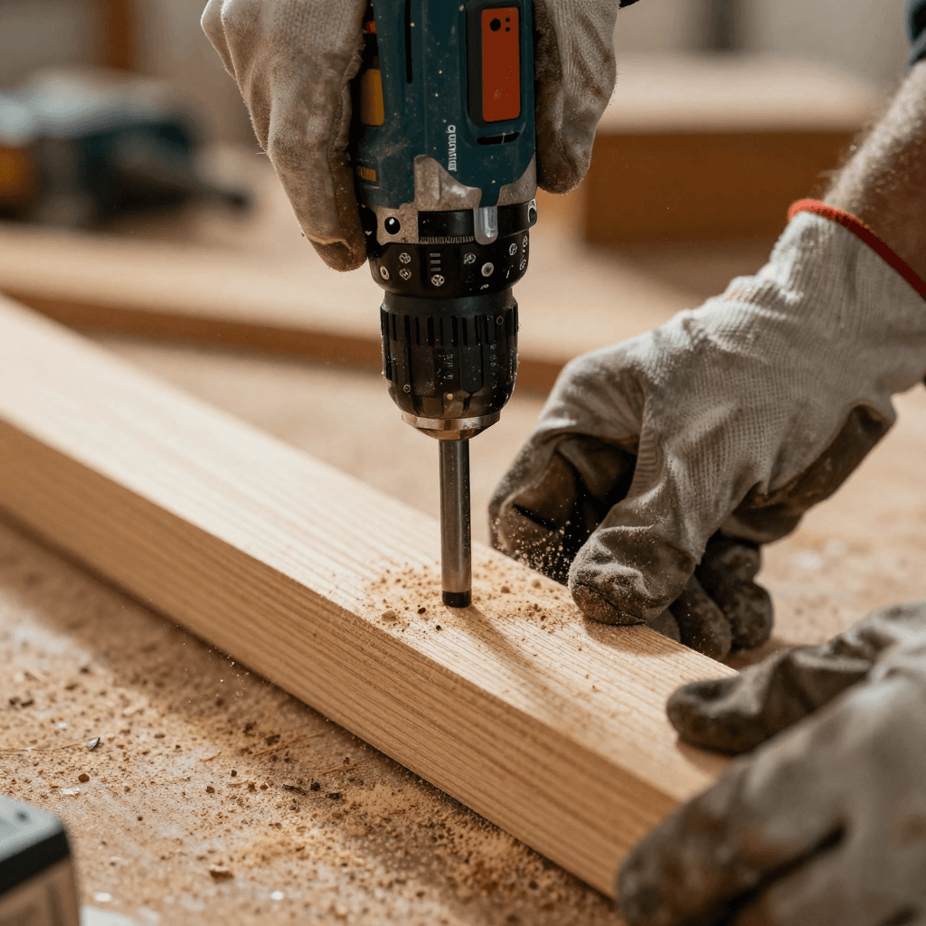 Handwerkliche Detailarbeit